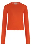 Bottega Veneta Cashmere Sweater In Orange