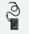 Bottega Veneta Porte-carte Cassette In Black