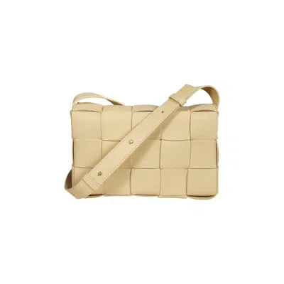 Pre-owned Bottega Veneta Cassette Bag 'porridge/silver'