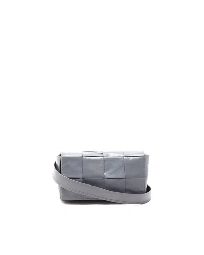 Bottega Veneta Cassette Belt Bag In Gray