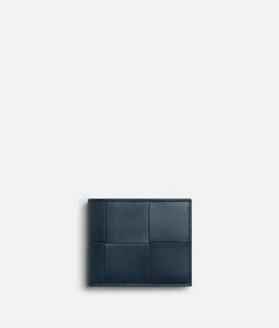 Bottega Veneta Slim Cassette Long Wallet In Black