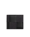 Bottega Veneta Card Bifold Wallet In Deep Indigo/black