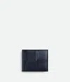 Bottega Veneta Slim Cassette Long Wallet In Space/sapele