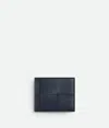 Bottega Veneta Cassette Bi-fold Wallet With Coin Purse In Space/sapele