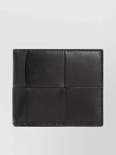 BOTTEGA VENETA CASSETTE BIFOLD CALF LEATHER WALLET