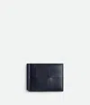 Bottega Veneta Intrecciato Passport Holder In Space/sapele