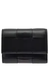 Bottega Veneta Intreccio Leather Bi-fold Wallet In Multicolor