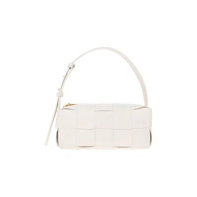 Pre-owned Bottega Veneta Cassette Brick 'white/gold'