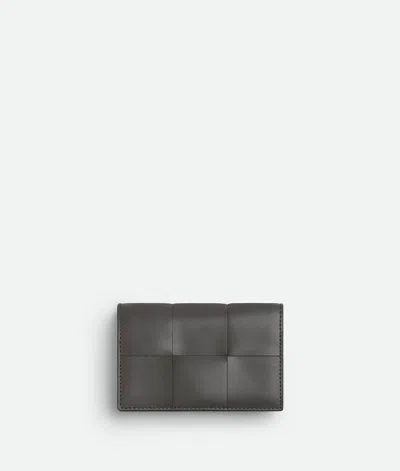 Bottega Veneta Cassette Visitenkartenetui In Lapilli/limonite
