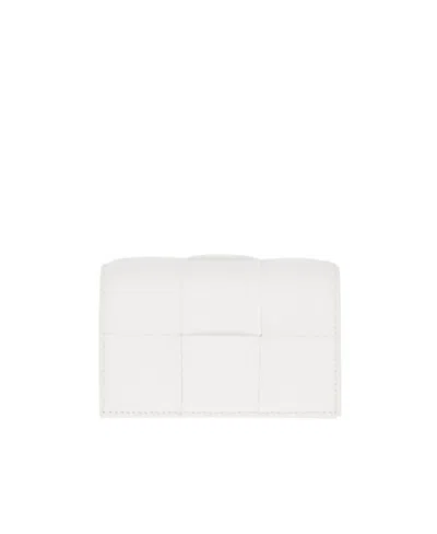 Bottega Veneta Cassette Business Card Package In White