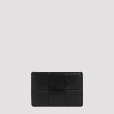 Bottega Veneta Cassette Calf Leather Credit Card Case Unica