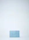 Bottega Veneta Cassette Card Holder In Blue