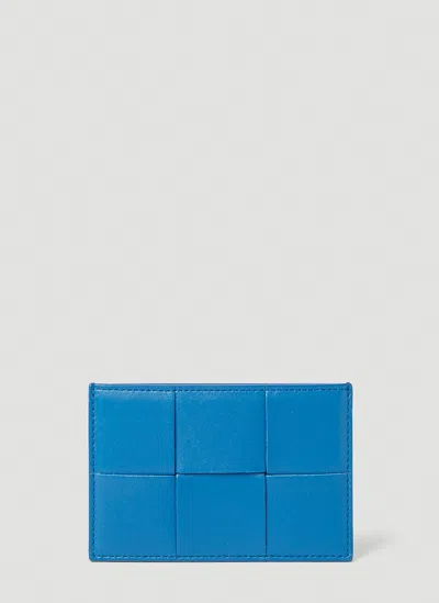Bottega Veneta Cassette Cardholder In Blue