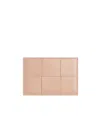 Bottega Veneta Leather Credit Card Case In Nude