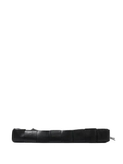 Pre-owned Bottega Veneta Cassette Clutch Bag In Black
