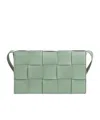 Bottega Veneta Cassette Cross-body Bag In Green