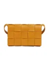 Bottega Veneta Cassette Cross-body Bag In Orange
