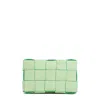 Bottega Veneta Cassette Crossbody Bag In Green