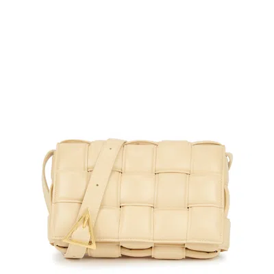 Bottega Veneta Cassette Intrecciato Sand Leather Cross-body Bag, Bag