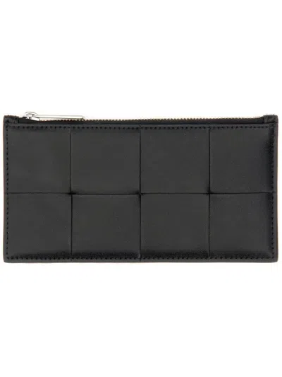 BOTTEGA VENETA BOTTEGA VENETA CASSETTE LEATHER CARD HOLDER