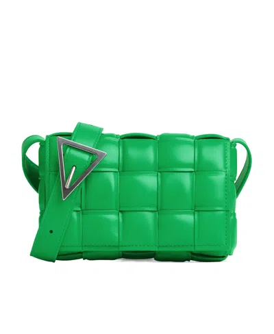 BOTTEGA VENETA CASSETTE LEATHER CROSSBODY BAG