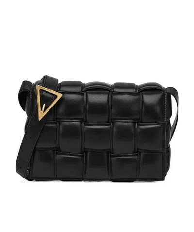 Bottega Veneta Padded Cassette In Black