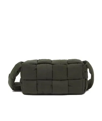 Bottega Veneta Cassette Lined Science And Technology Bag In Green