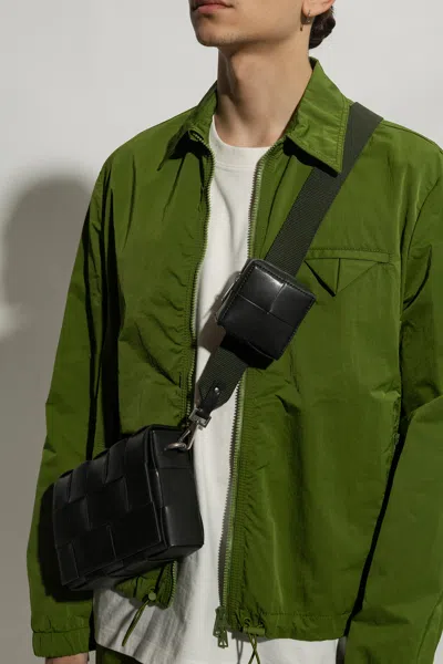 Bottega Veneta ‘cassette Medium' Shoulder Bag In Green