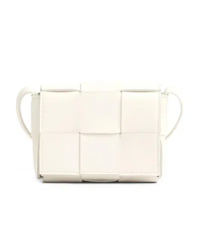 Bottega Veneta Cassette Mini Bag In White