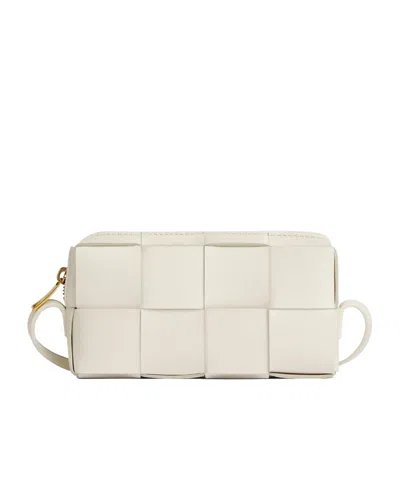 Bottega Veneta Cassette Mini Bag In White