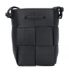 Bottega Veneta Cassette Mini Bucket Shoulder Bag In Black