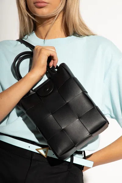 Bottega Veneta ‘cassette Mini' Shoulder Bag In Black