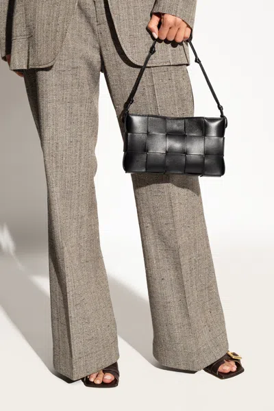 Bottega Veneta ‘cassette Mini' Shoulder Bag In Black