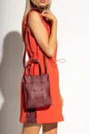 Bottega Veneta ‘cassette Mini' Shoulder Bag In Burgundy