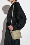 Bottega Veneta Cassette Mini Shoulder Bag In Green