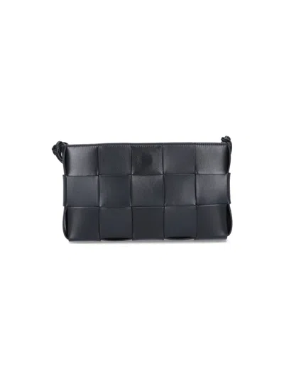 Bottega Veneta ‘cassette On Strap' Pouch In Nero