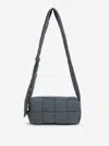 Bottega Veneta Cassette With Versatile Strap In Antracite Grey