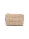 Bottega Veneta 'cassette' Shoulder Bag In Beige