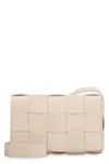 Bottega Veneta Intrecciato Leather Crossbody Handbag For Women In Pink In Pink