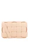 Bottega Veneta Cassette Strapped Crossbody Bag In Powder