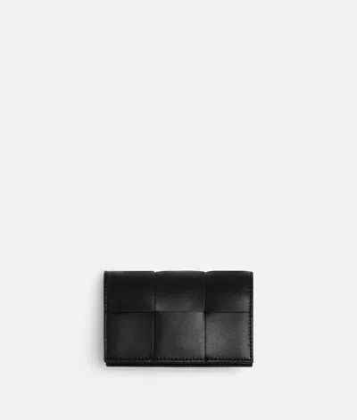 Bottega Veneta Cassette Cardholder In Black