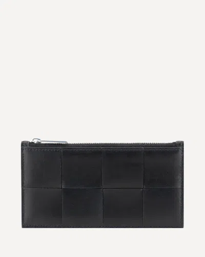 Bottega Veneta Cassette Wallet In Black