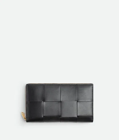 BOTTEGA VENETA CASSETTE ZIP AROUND WALLET
