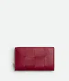 BOTTEGA VENETA CASSETTE ZIP AROUND WALLET