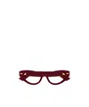 Bottega Veneta Cat-eye Flat Mirror In Brown