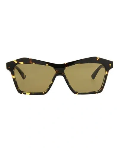 Bottega Veneta Cat Eye-frame Acetate Sunglasses Sunglasses Brown Size 99 Acetate In Black