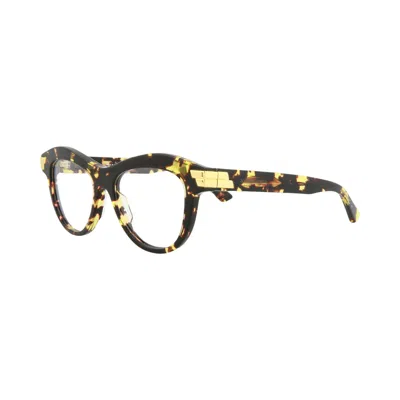Pre-owned Bottega Veneta Cat Eye Frame Eyeglasses 'havana' | Brown | Women's Size Onesize