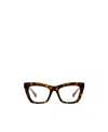 Bottega Veneta Cat-eye Frame Glasses In Brown