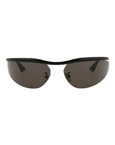 Bottega Veneta Cat Eye-frame Metal Sunglasses Sunglasses Black Size 73 Metal In Brown