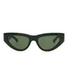 Bottega Veneta Cat Eye-frame Recycled Acetate Sunglasses In Gray